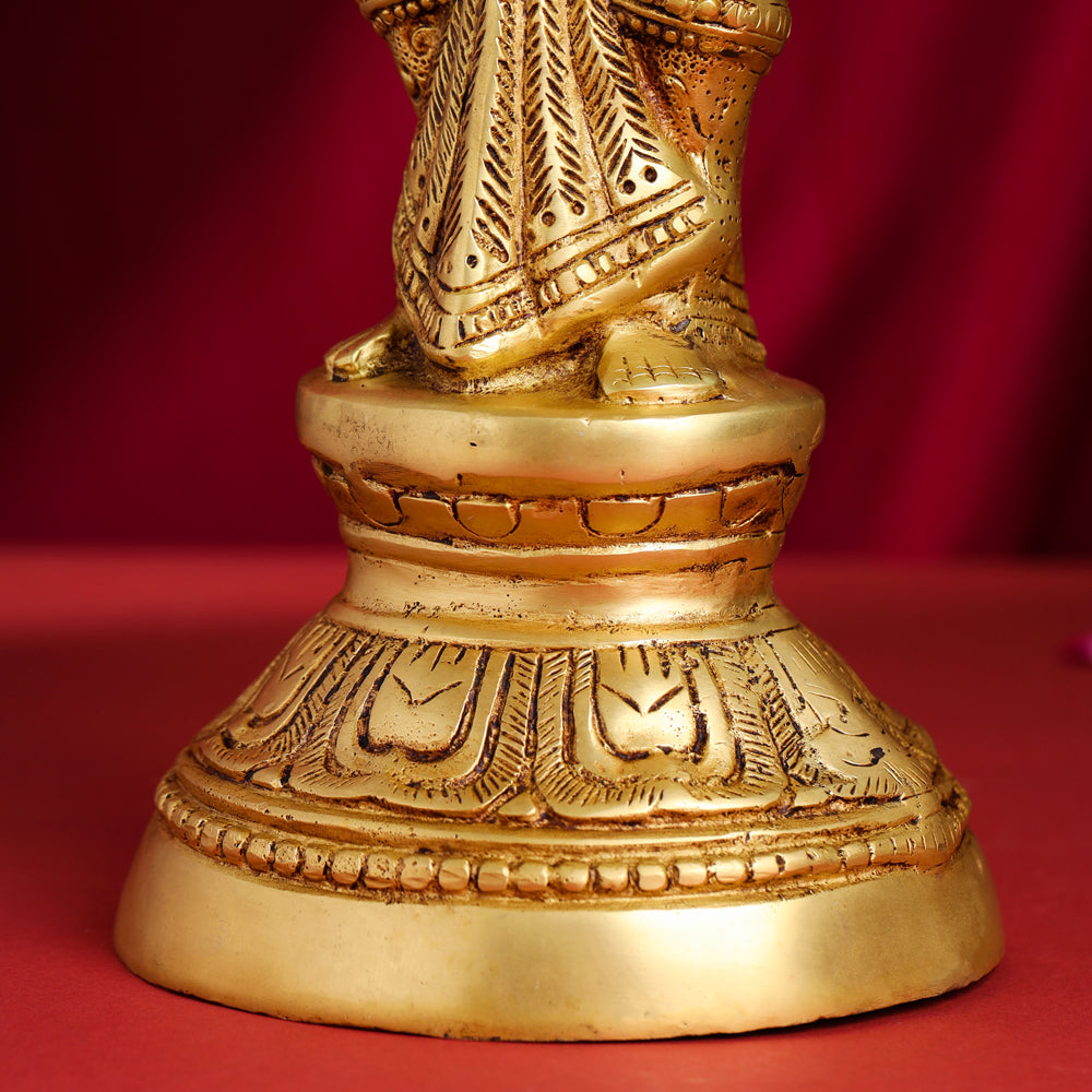 Brass Deep Lakshmi Statue (22 Inch)