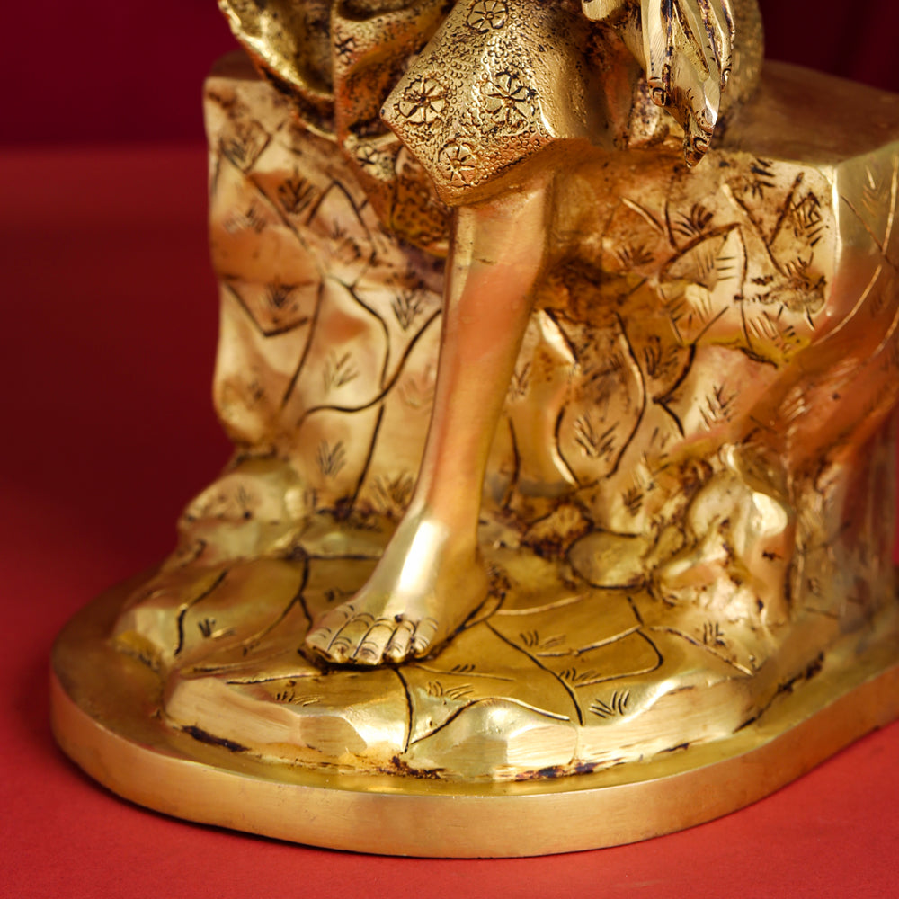 Brass Sai Baba Statue (15 Inch)