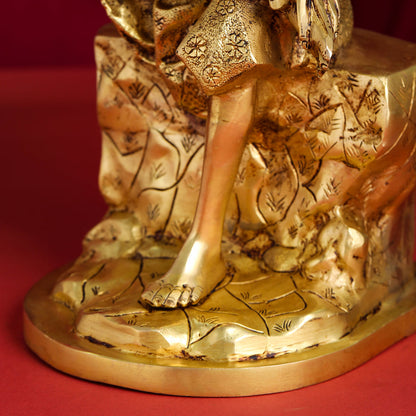 Brass Sai Baba Statue (15 Inch)