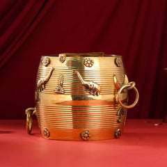 Brass Kerala Rice Vessel (8 Inch)