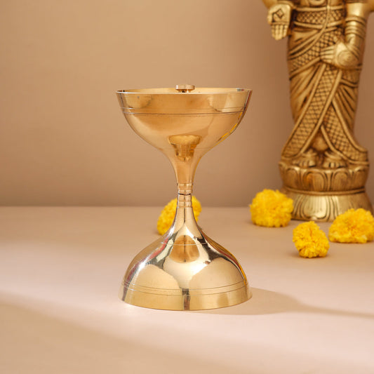 Brass Akhand Diya