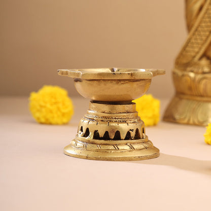 Brass Oil Diya (2.5 Inch)