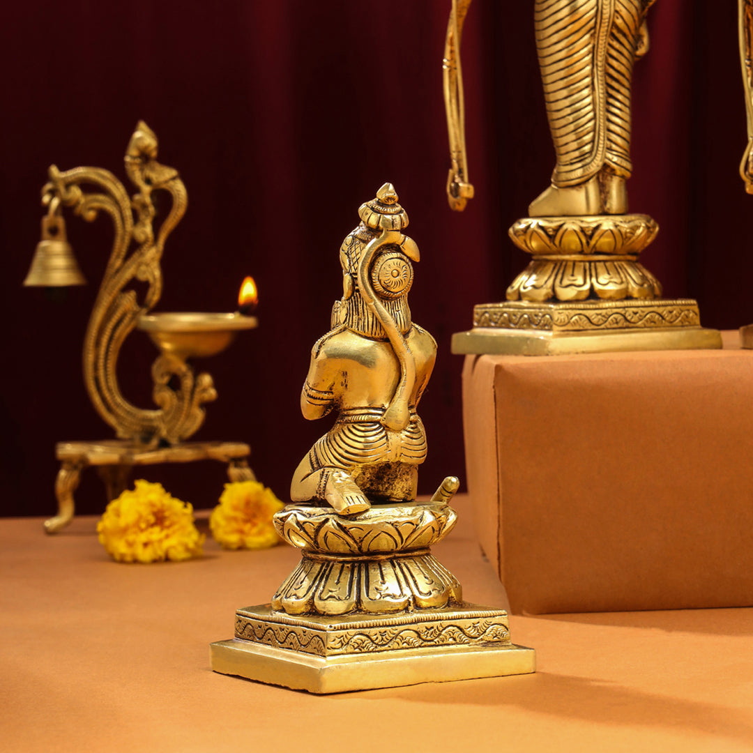 Brass Ram Darbar Idols Set