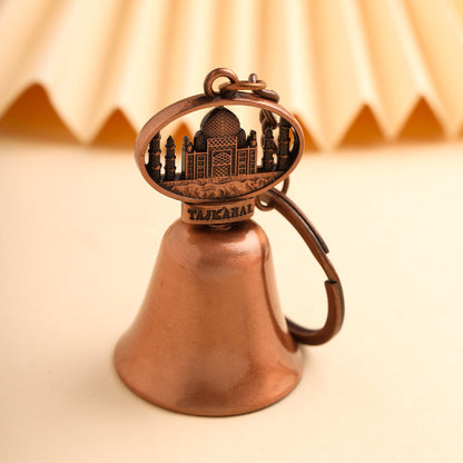 Taj mahal Bell Keychain Set Of Three (4.5 Inch)