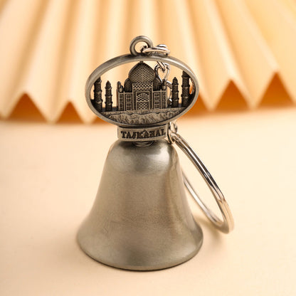 Taj mahal Bell Keychain Set Of Three (4.5 Inch)