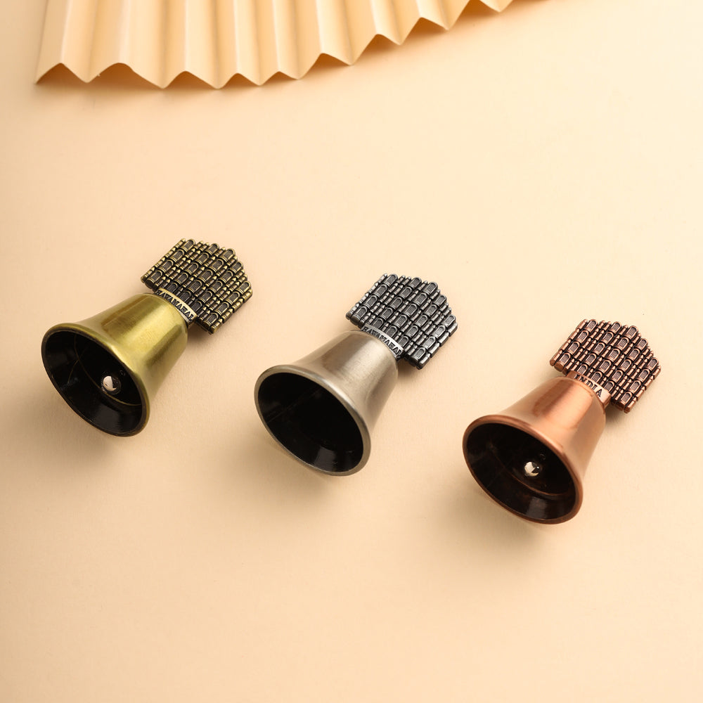 Hawa Mahal Handbell Set Of Three (2.2 Inch)