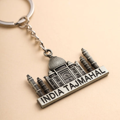Taj Mahal Keychain Set Of Three (3.5 Inch)