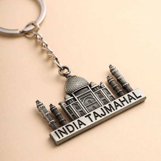 Taj Mahal Keychain Set Of Three (3.5 Inch)