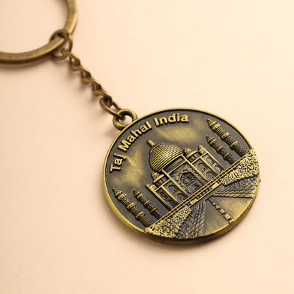 Taj Mahal Keychain Set Of Three (3.5 Inch)