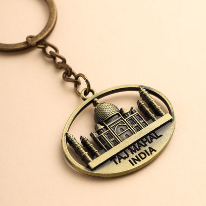 Taj Mahal Keychain Set Of Three (3.5 Inch)