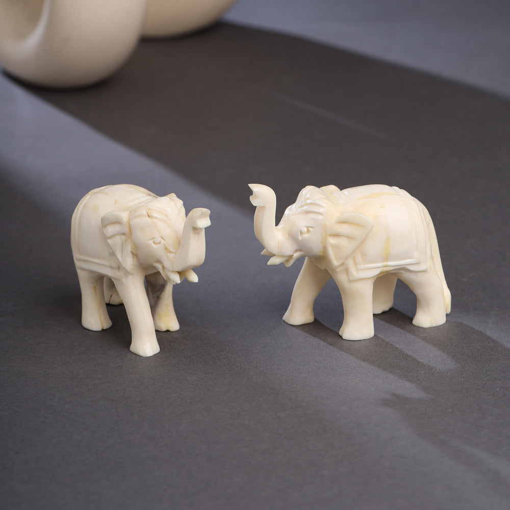 Elephant Statue Pair