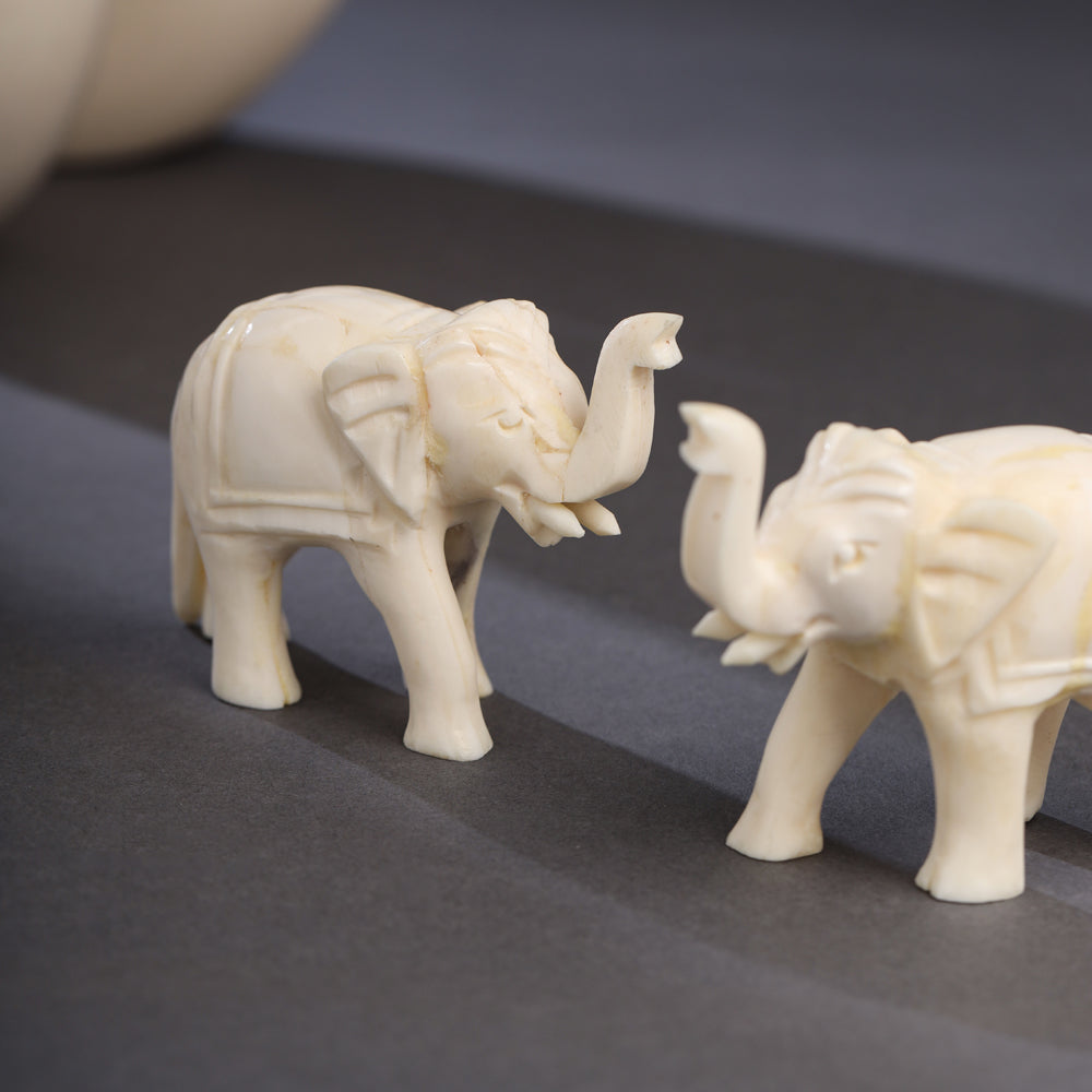 Elephant Statue Pair
