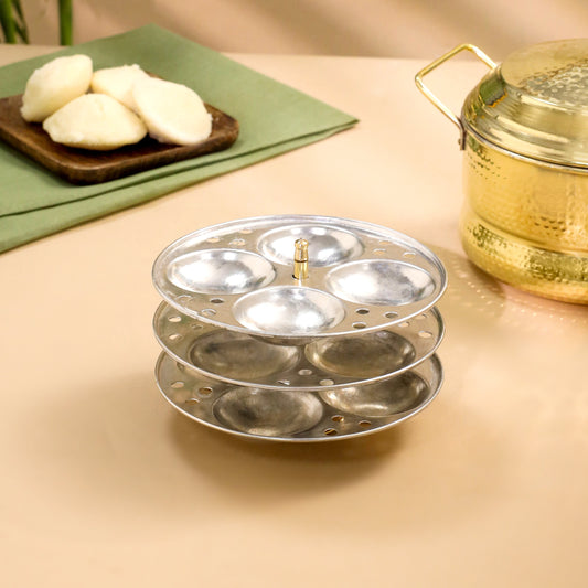 Brass Idli Cooker/Maker (8 Inch)