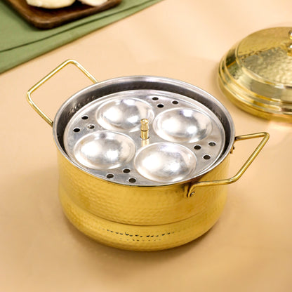 Brass Idli Cooker/Maker (8 Inch)