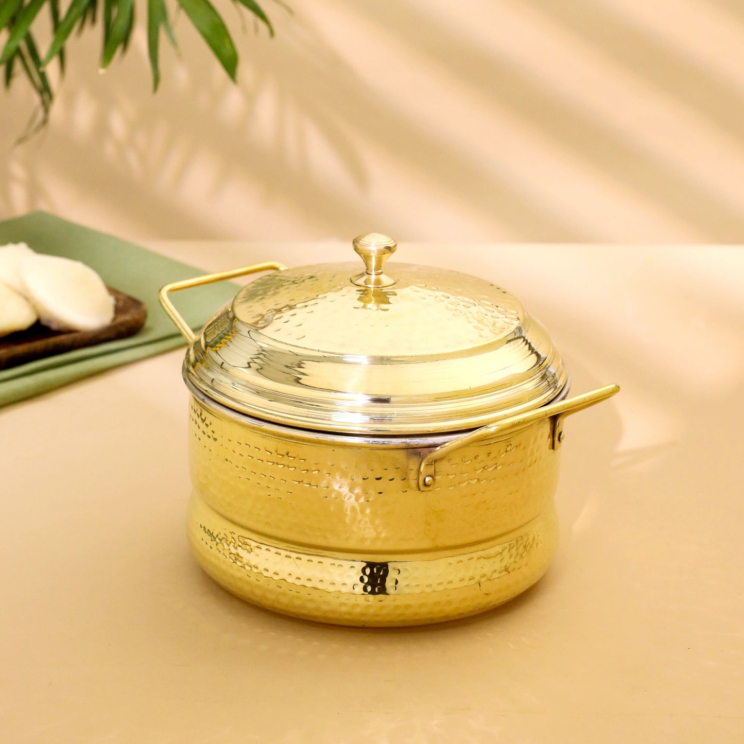 Brass Idli Cooker/Maker (8 Inch)