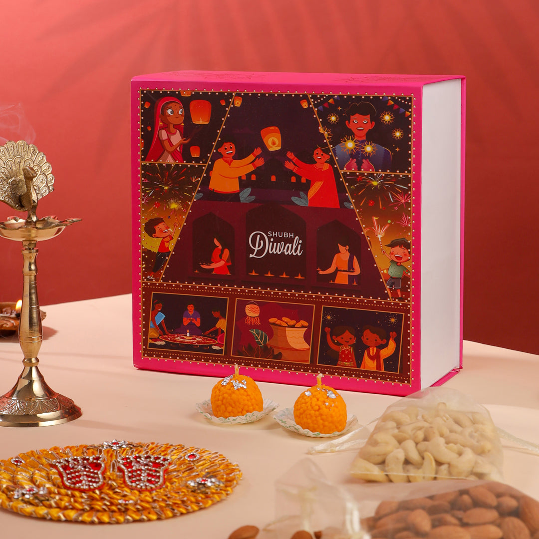 Brass Peacock Samai Festive Gift Hamper