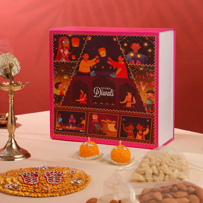 Brass Peacock Samai Festive Gift Hamper