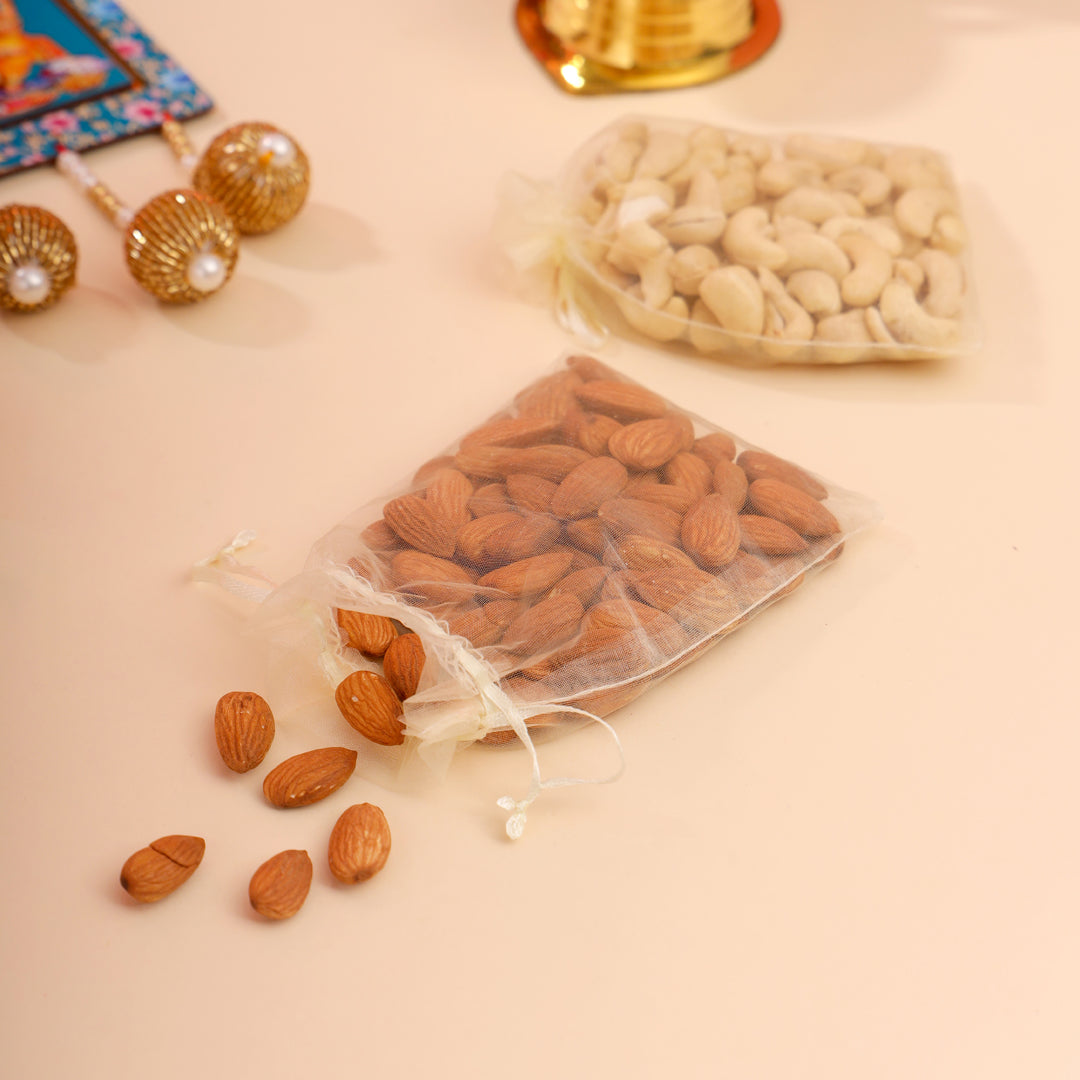 Brass Ashtalakshmi Diya Festive Gift Hamper