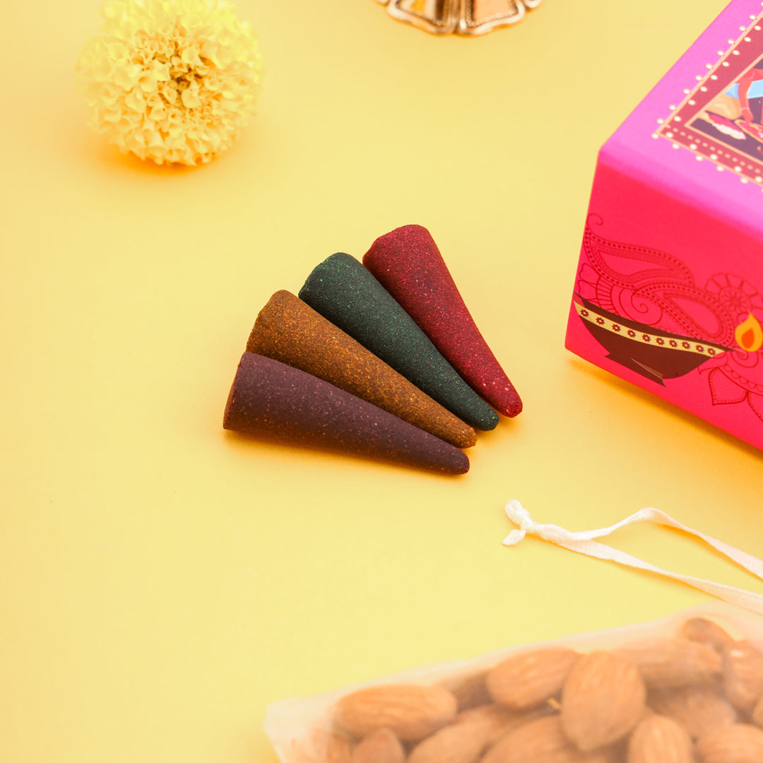 Brass Diya Festive Gift Hamper