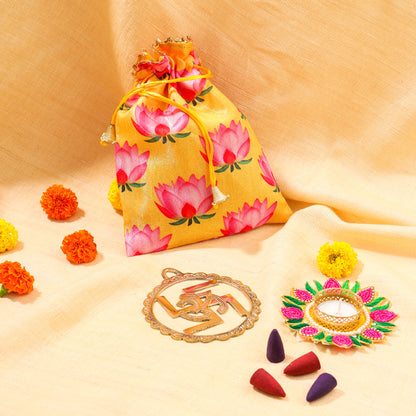 Brass Gift Festive Potli/Hamper