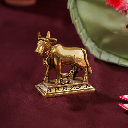 Brass Cow Shrinathji Festive Potli/Hamper