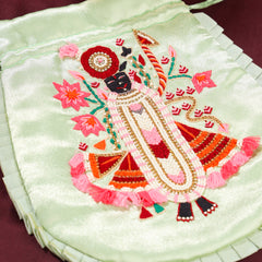 Brass Cow Shrinathji Festive Potli/Hamper