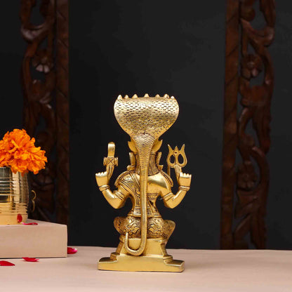 Brass Karumari Amman Idol (8.5 Inch)