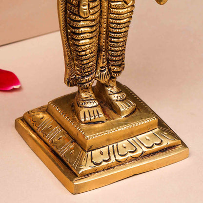 Brass Madurai Meenakshi Devi Idol (7.5 Inch)