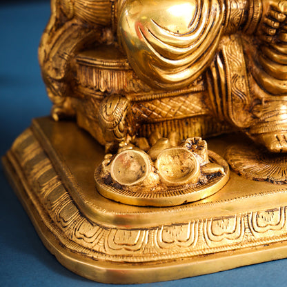 Brass Superfine Lord Ganesha Idol (17.5 Inch)