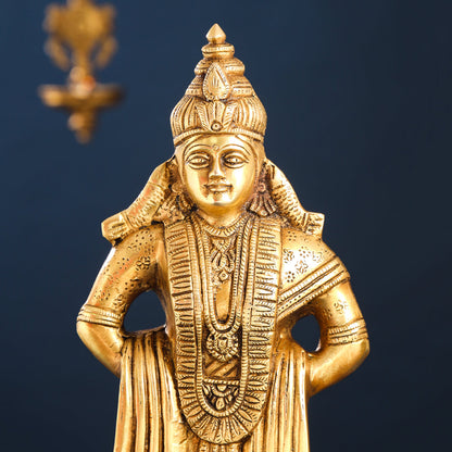 Brass Vitthal Rukmini Idols Set