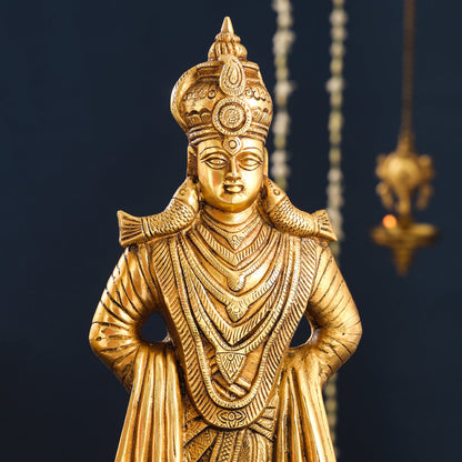 Brass Vitthal Rukmini Idols Set
