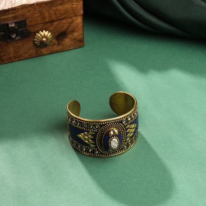 Brass Stone Bracelet