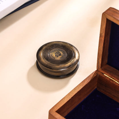 Brass Victorian Pocket Compass (2.5 Inch)