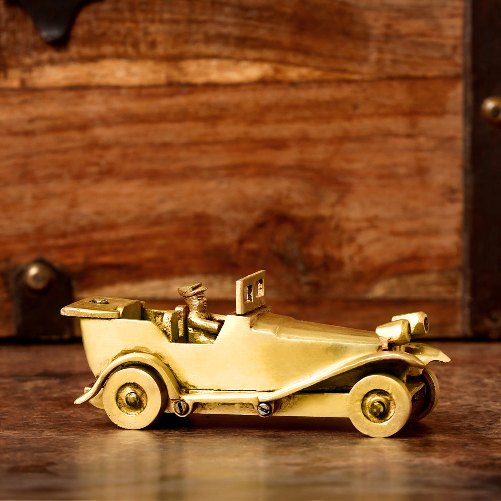 Brass Vintage Car (2 Inch)