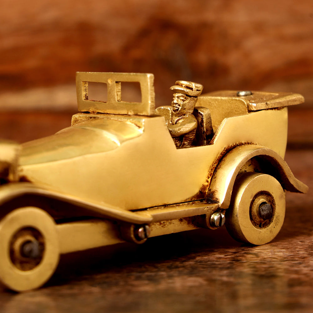 Brass Vintage Car (2 Inch)