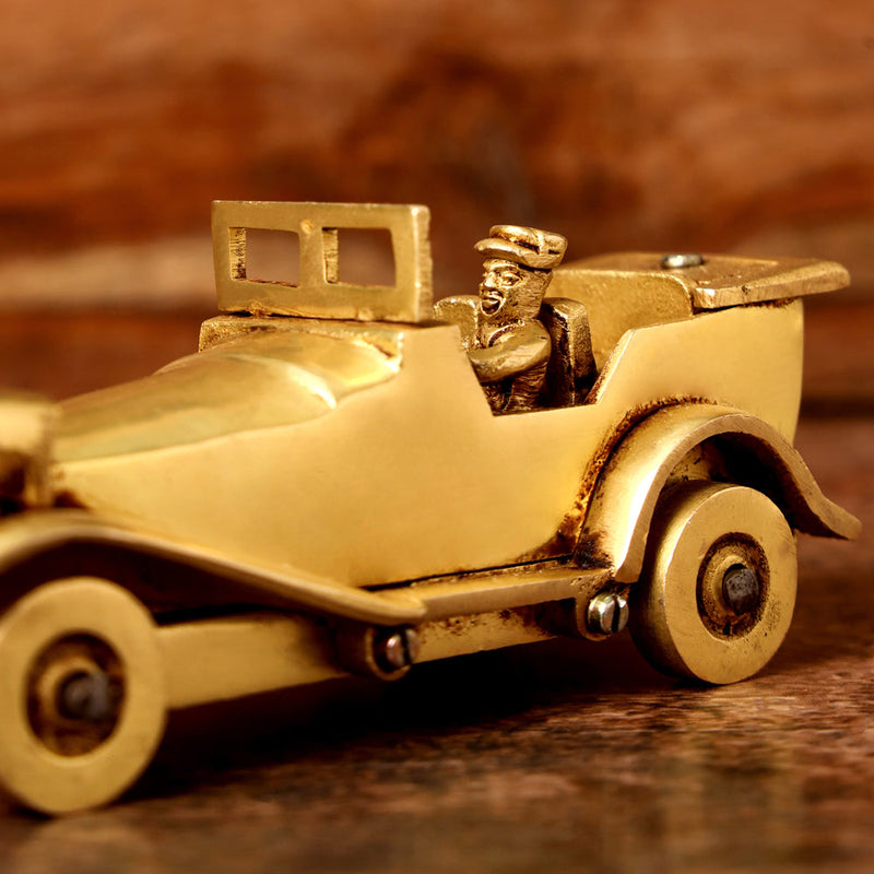 Brass Vintage Car (2 Inch)