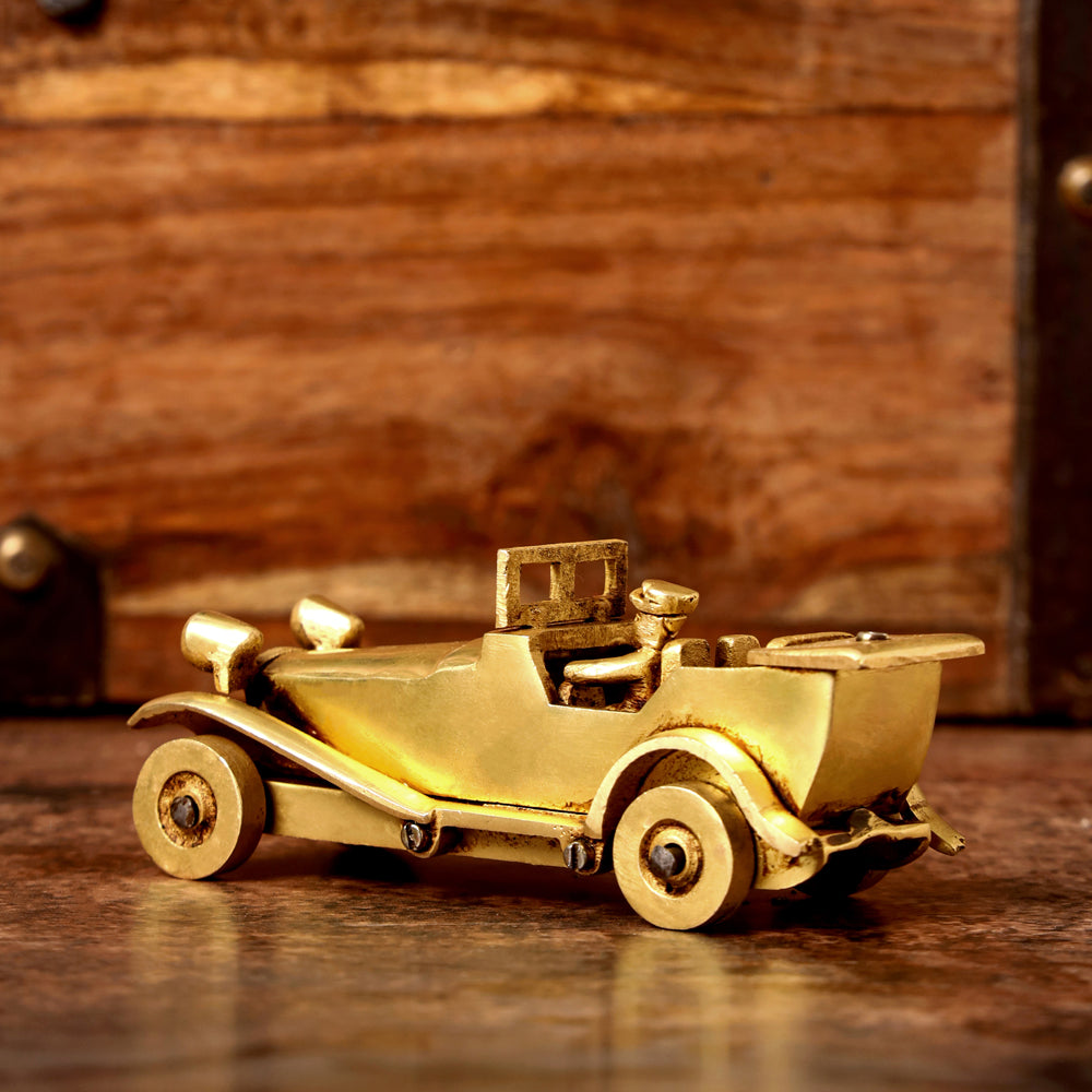 Brass Vintage Car (2 Inch)