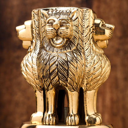 Brass Ashok Stambh (10 Inch)