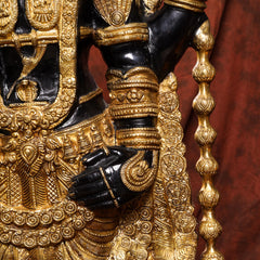 Brass Tirupati Balaji/Venkateshwar Idol (38 Inch)