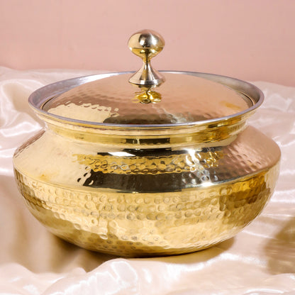 Brass Patila with Lid