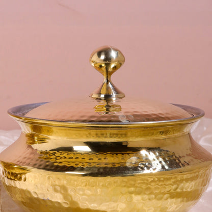 Brass Patila with Lid