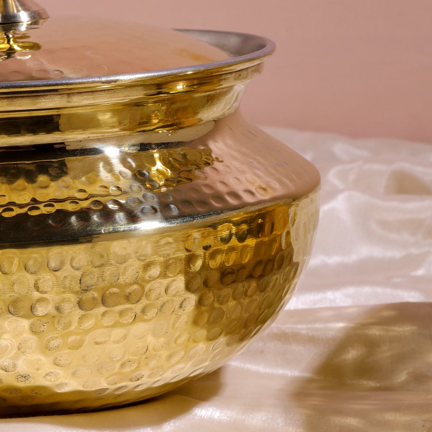 Brass Patila with Lid