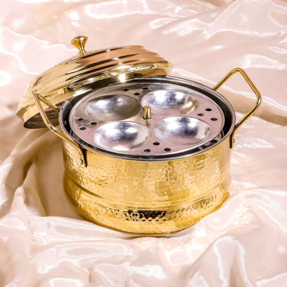 Brass Idli Cooker/Maker (8 Inch)
