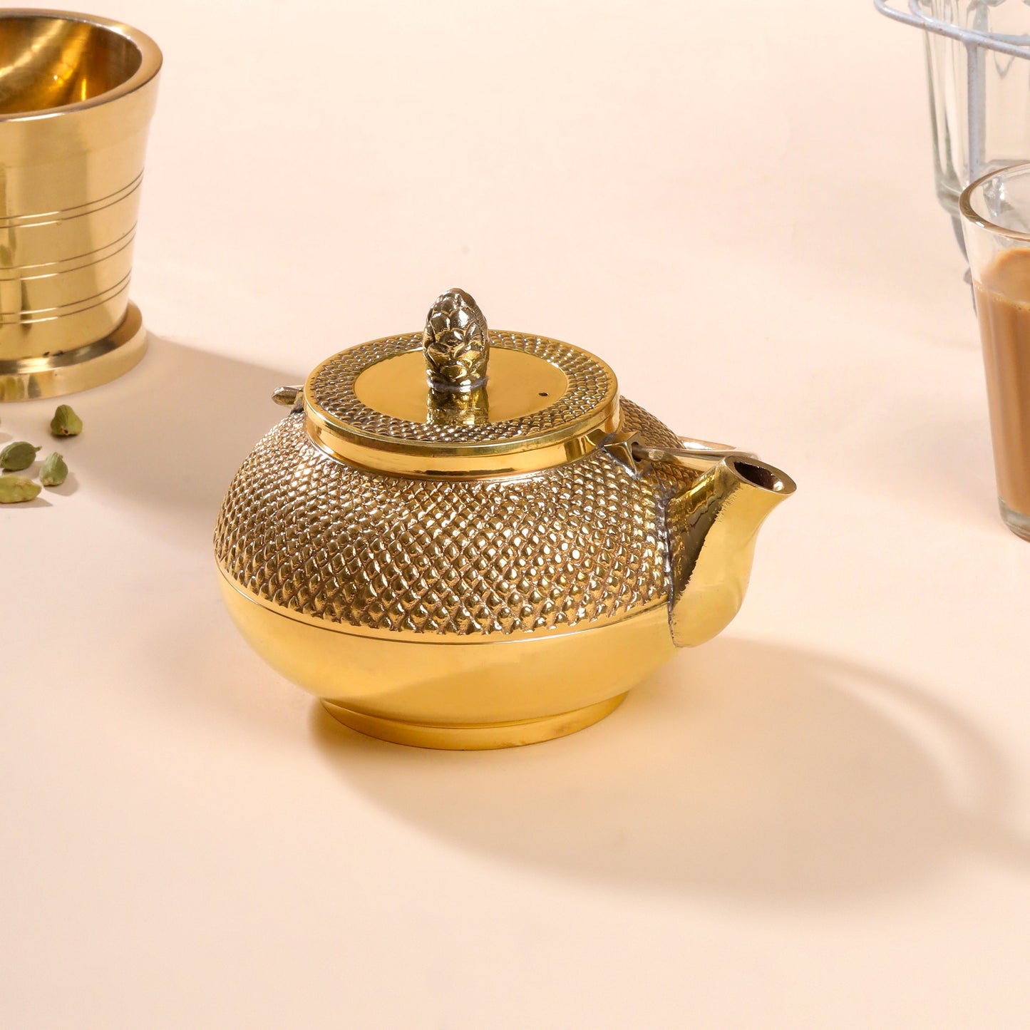 Brass Tea Pot/Kettle (4 Inch)