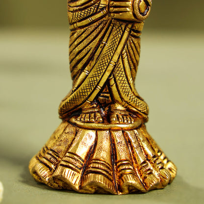 Brass Tirupati Balaji/Venkateshwar Idol Table Top