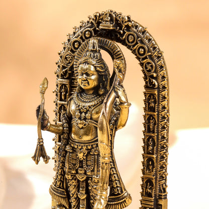 Brass Superfine Lord Ram Idol (6 Inch)