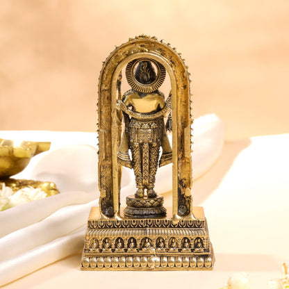 Brass Superfine Lord Ram Idol (6 Inch)