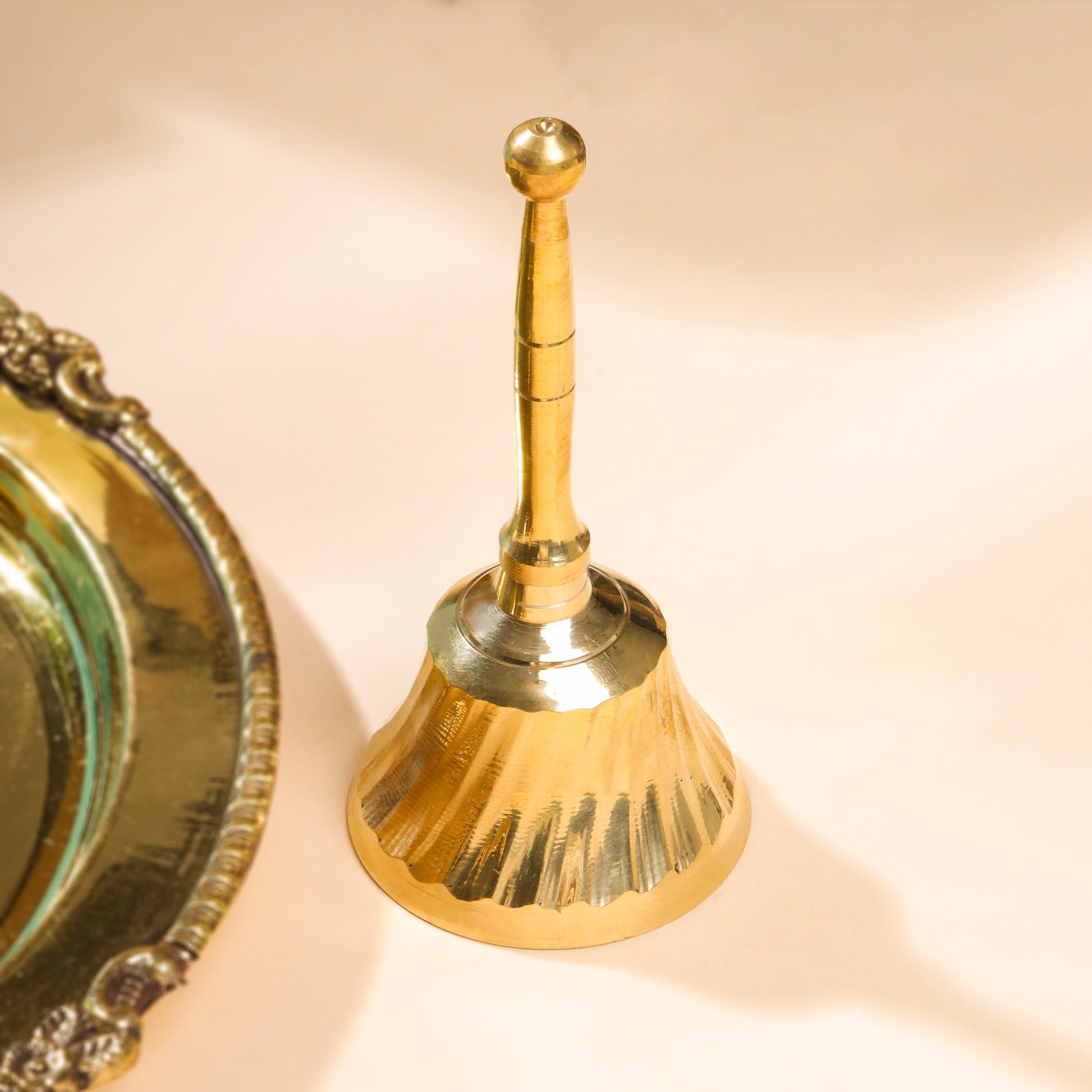 Brass Thali Pooja Gift Hamper