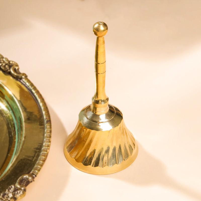 Brass Thali Pooja Gift Hamper