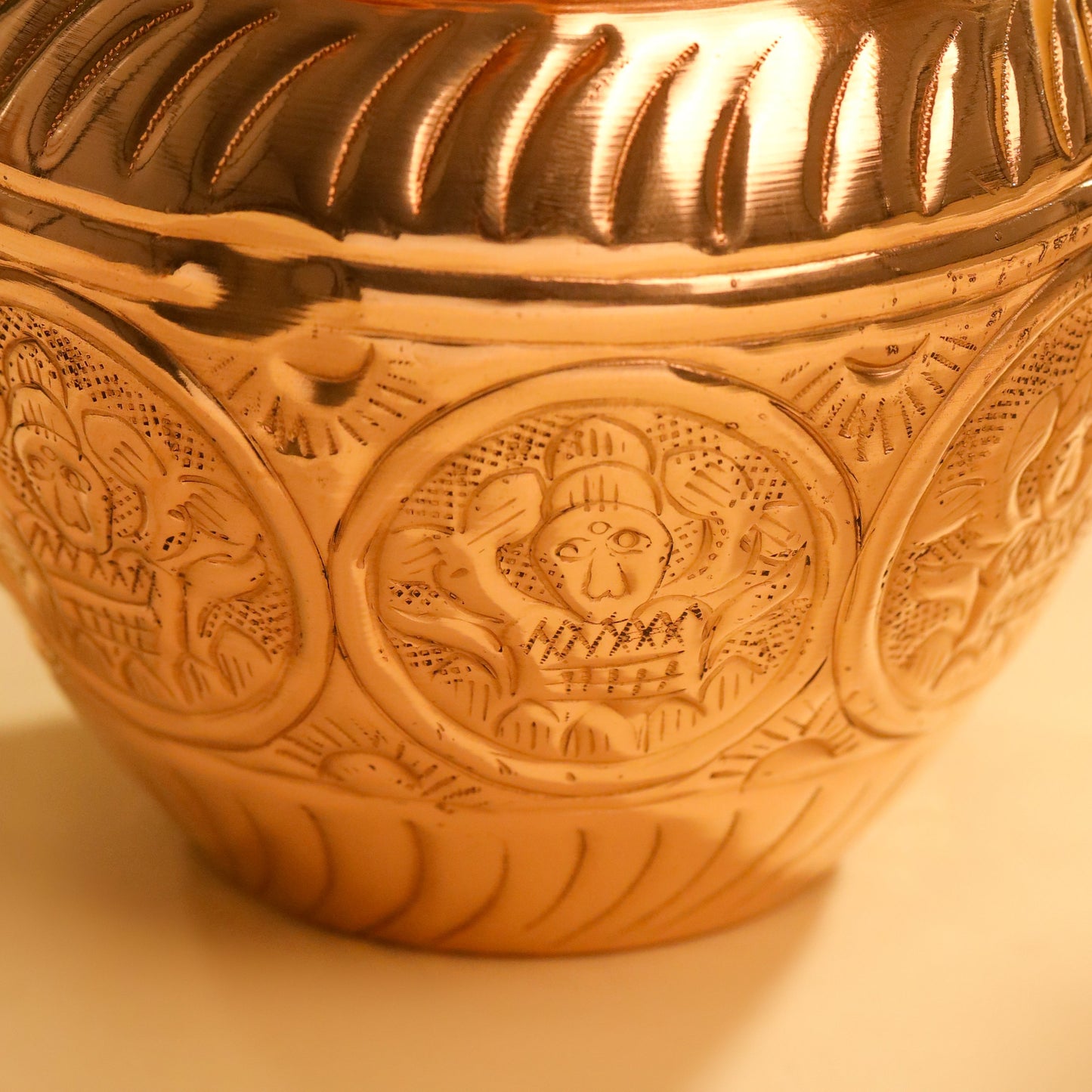 Copper Ashtalakshmi Pooja Kalash